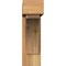 Ekena Millwork Thorton Block Rough Sawn Bracket w/ Offset Brace, Western Red Cedar, 6"W x 20"D x 20"H BKT0604X20X20THR05RWR - alternate 3